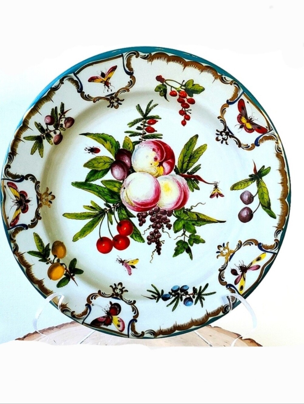 Metropolitan Museum of Art Set of 4 Tin Plates "Duke of Glouster"Made in England